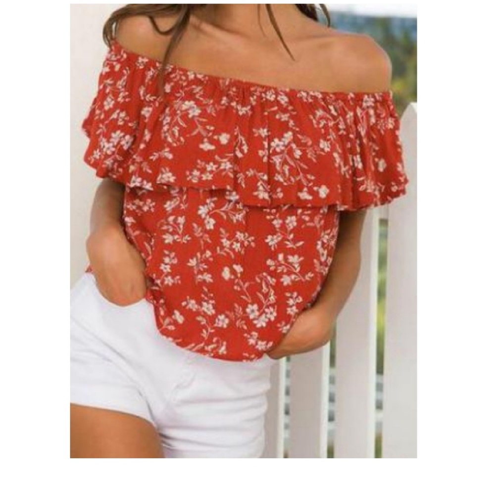 Off the shoulder top